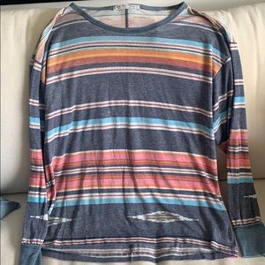We The Free top size M multi color long sleeve